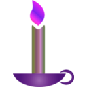 download Candle Icon clipart image with 270 hue color