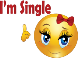 Single Girl Smiley Emoticon
