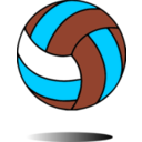 download Volleyball clipart image with 135 hue color