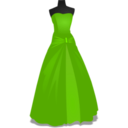 download Gown clipart image with 90 hue color