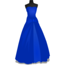 download Gown clipart image with 225 hue color