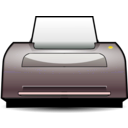 download Printer clipart image with 315 hue color