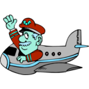 download Pilot clipart image with 135 hue color
