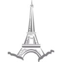 download Eiffle Tower Paris clipart image with 90 hue color