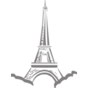 download Eiffle Tower Paris clipart image with 135 hue color