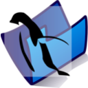download Folder Penguin clipart image with 135 hue color