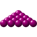 download 15 Red Snooker Balls clipart image with 315 hue color