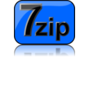 7zip Glossy Extrude Blue