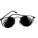 download Sunglasses clipart image with 45 hue color