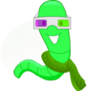 download Cinema Worm clipart image with 90 hue color