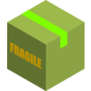 download Fragile clipart image with 45 hue color
