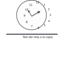 download Test Del Reloj A La Copia clipart image with 225 hue color