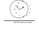 download Test Del Reloj A La Copia clipart image with 270 hue color