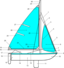 Sailing Parts Of Boat Illustration