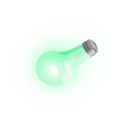 download Nice Light Bulb clipart image with 90 hue color