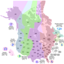 download Usa Canada Time Zone Map clipart image with 225 hue color