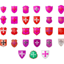 download The Coat Of Arms clipart image with 315 hue color