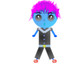 download  clipart image with 180 hue color