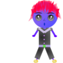 download  clipart image with 225 hue color