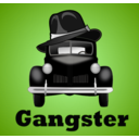 download Gangster Illustration clipart image with 45 hue color