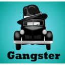 download Gangster Illustration clipart image with 135 hue color