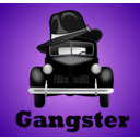 download Gangster Illustration clipart image with 225 hue color