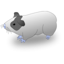 download Cavia Guinea Pig clipart image with 225 hue color