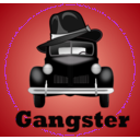 download Gangster Illustration clipart image with 315 hue color