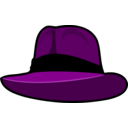 download Adventurer Hat clipart image with 270 hue color