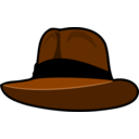 download Adventurer Hat clipart image with 0 hue color