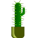 download Cactus clipart image with 45 hue color