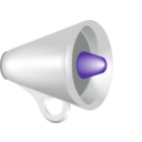 download Megaphone clipart image with 45 hue color