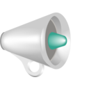 download Megaphone clipart image with 315 hue color