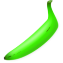 download Banana clipart image with 45 hue color