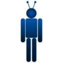 download Robot clipart image with 90 hue color