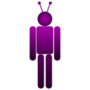 download Robot clipart image with 180 hue color