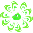download Sun Cartoon clipart image with 90 hue color