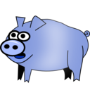 download Pig clipart image with 225 hue color