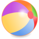 download Beachball clipart image with 0 hue color