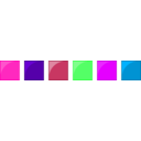 download Colorful Square Icon Backgrounds clipart image with 270 hue color
