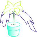 download Planta clipart image with 135 hue color
