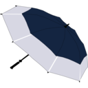 download Umbrella clipart image with 0 hue color