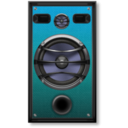 download Studio Speaker 1 Orange Grill clipart image with 180 hue color