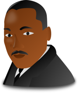 Martin Luther King Jr Day Icon