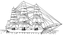 Fully Rigged Ship