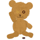 Canvas Teddy Bear