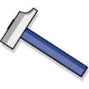 download Hammer Peterm1 clipart image with 225 hue color