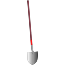 download Shovel clipart image with 315 hue color