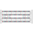 download Telco Punchdown Block clipart image with 135 hue color