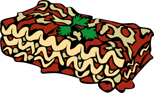 Fast Food Lunch Dinner Lasagna